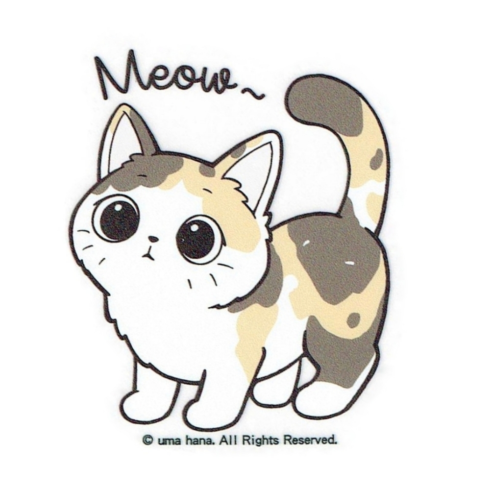 Waterproof Cat Sticker Decal Die Cut
